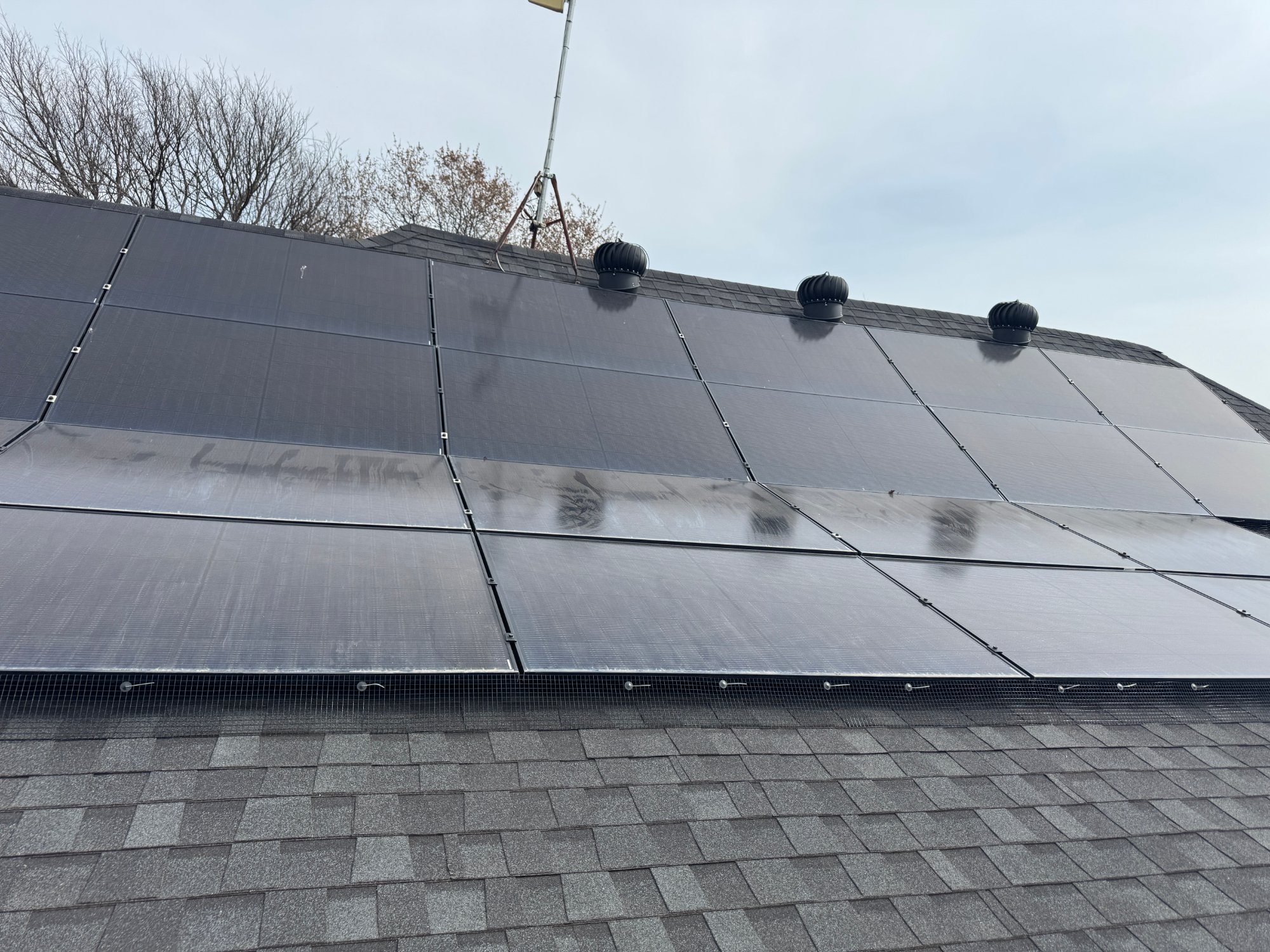 Solar Panel Bird Proofing service for Anna, Texas homeowners by  Sun Day Solar Panel Services LLC. - professional solar in Anna