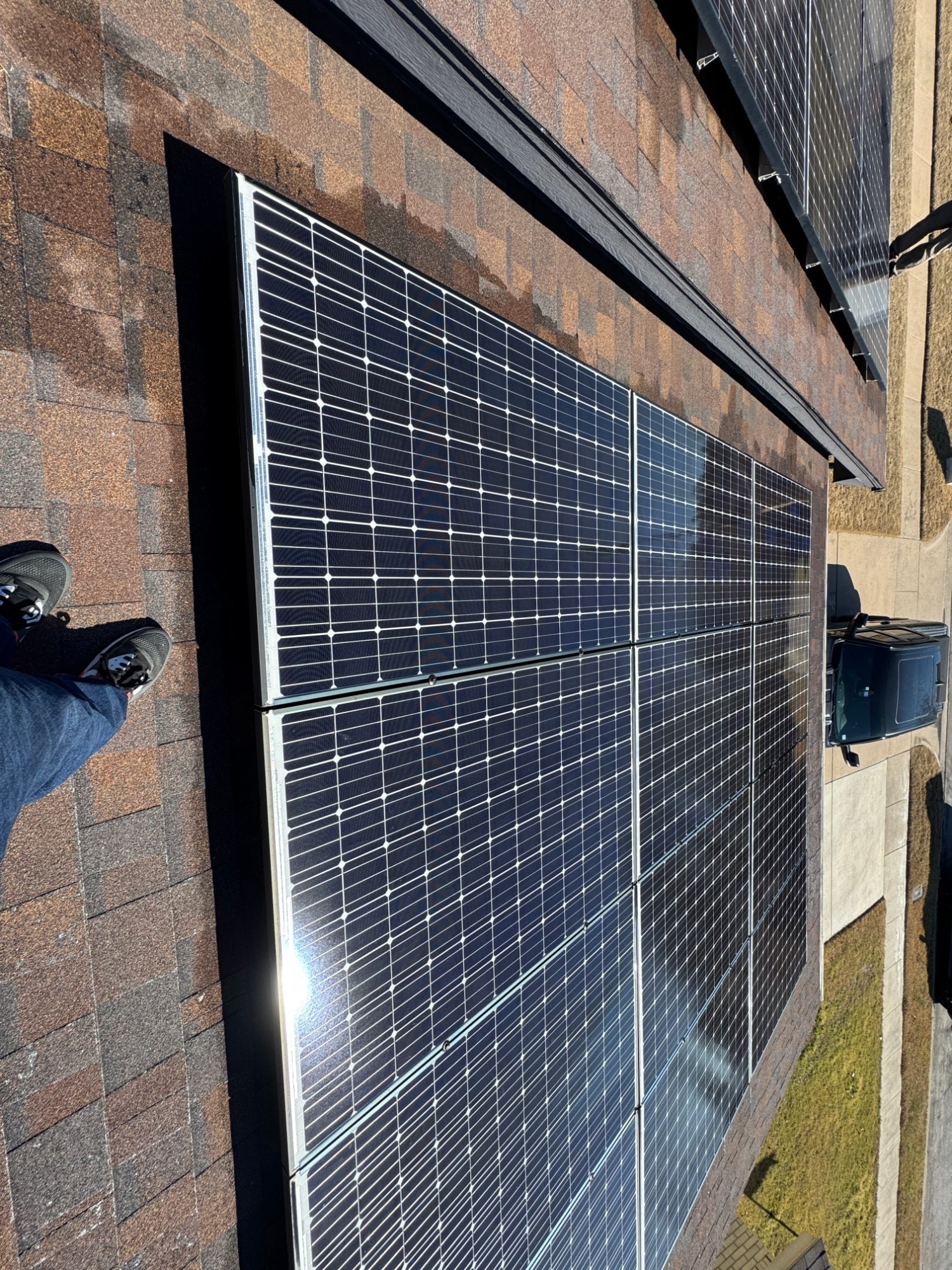 Commercial Solar Panel Cleaning in Addison, Texas by  Sun Day Solar Panel Services LLC.
