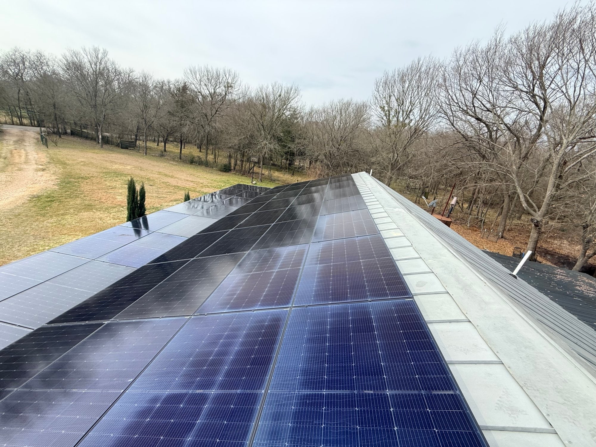 Routine Solar Panel Cleaning in Addison, Texas by  Sun Day Solar Panel Services LLC.