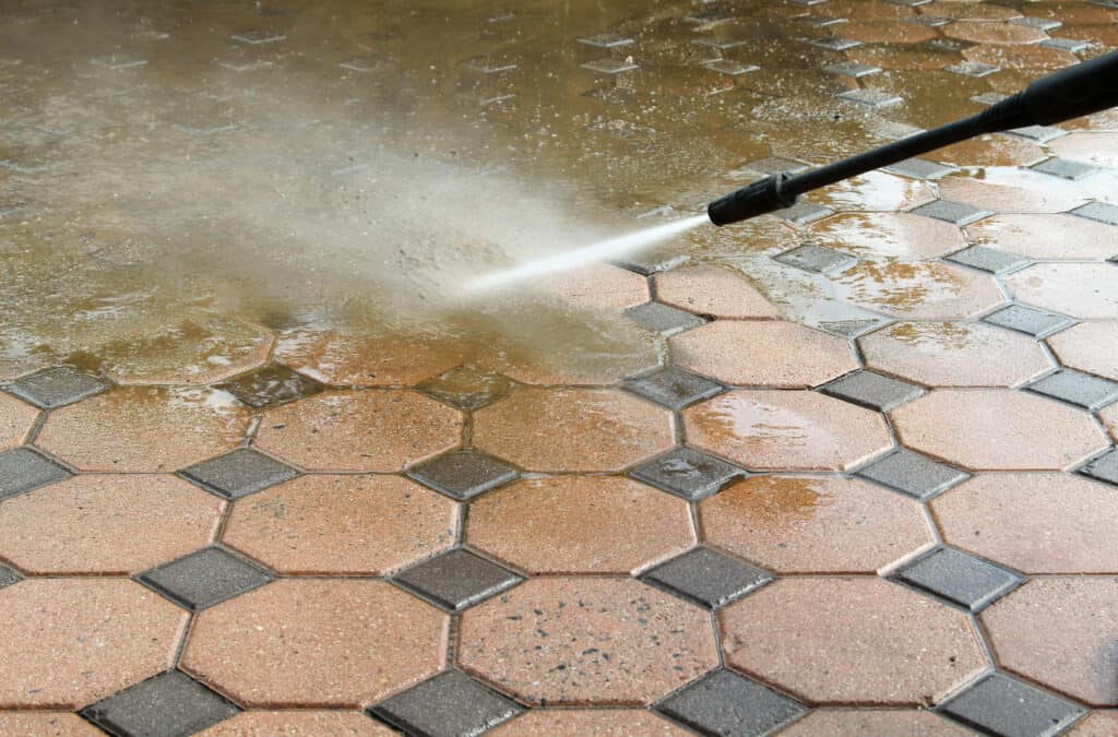 Professional Driveway Pressure Washing service by BlastForce LLC in Park Ridge, IL - licensed and insured pressure washing contractor