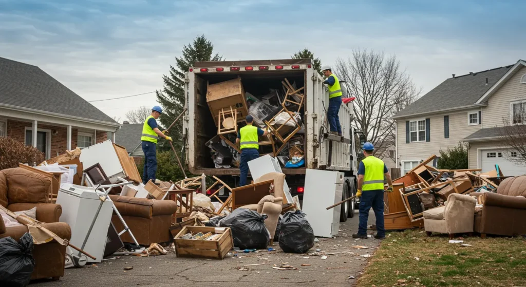Commercial Junk Removal services in Brea, California - top-rated junk removal company Dump It Dude Junk Solutions