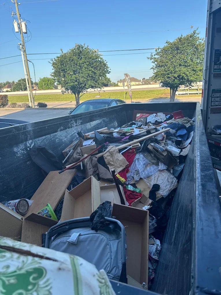 Residential Junk Removal services by Finesse the Freight in Houston, TX - expert junk removal solutions