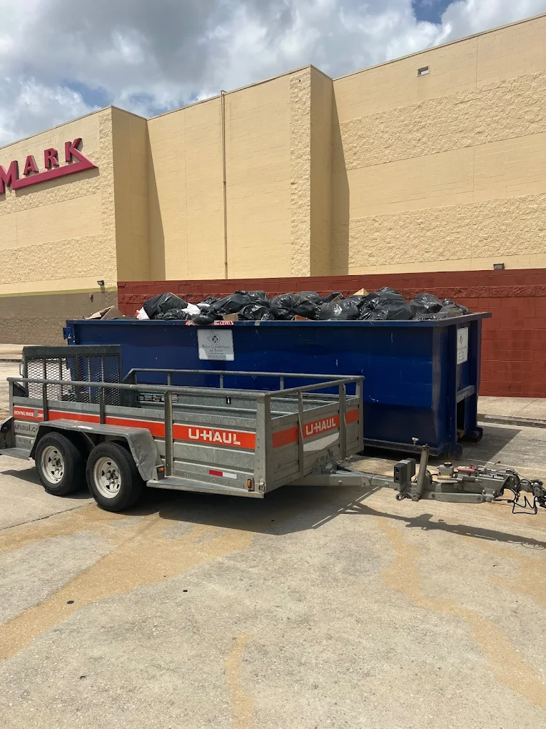 Professional Furniture and Mattress Removal service by Finesse the Freight in Houston, TX - licensed and insured junk removal contractor
