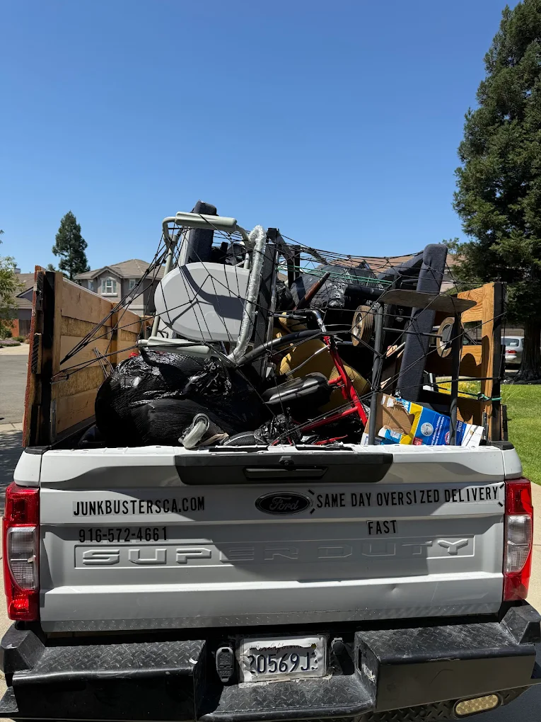 Professional Same-Day Junk Removal service by Junk Busters CA in Sacramento, CA - licensed and insured junk removal contractor