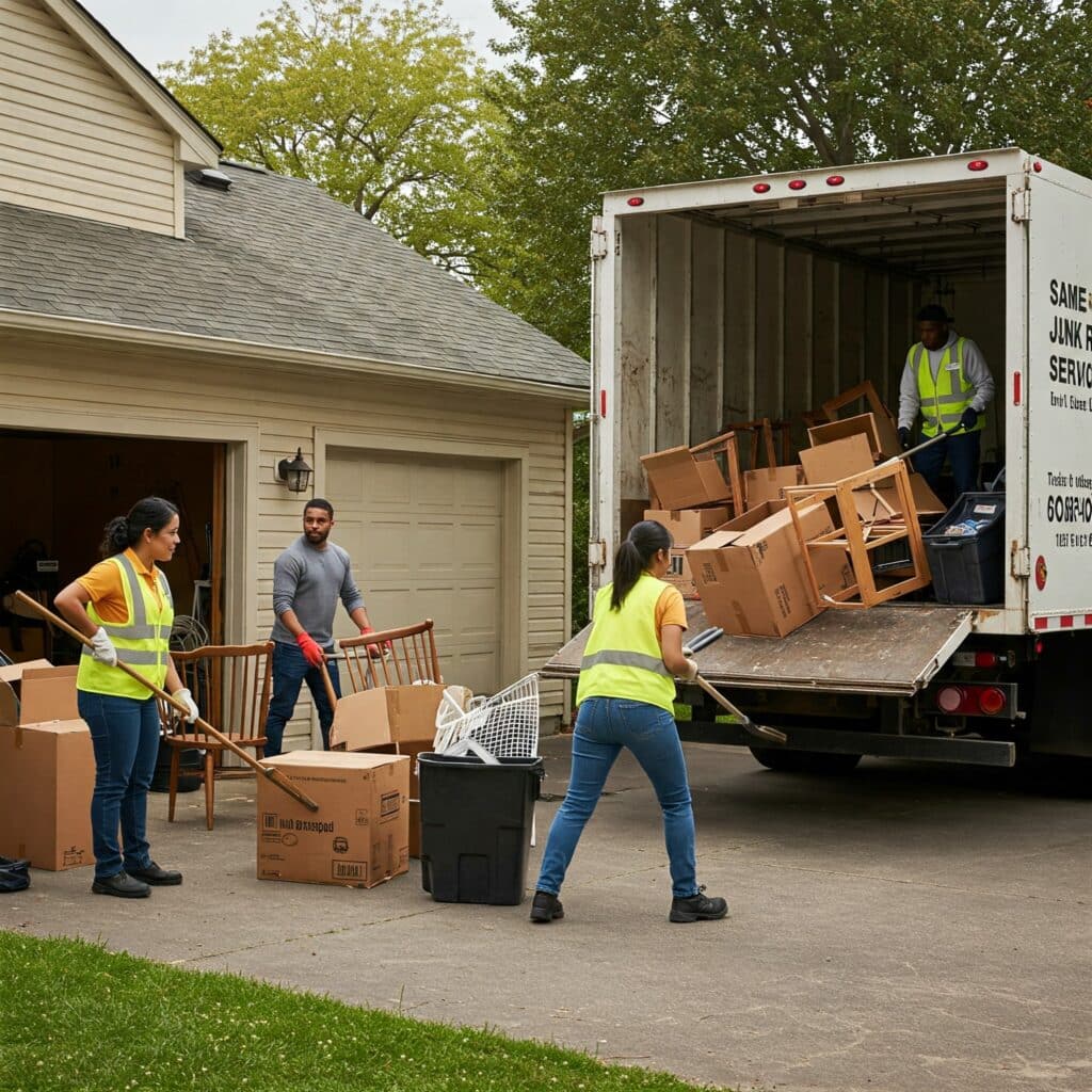 Commercial & Construction Removal services by M&I Junk Removal & Hauling in Anderson, SC - trusted local junk removal company