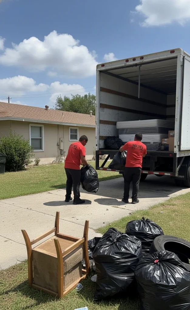 Professional Attic Cleanout service by M&Ms Junk Removal & Moving in Fontana, CA - licensed and insured junk removal contractor
