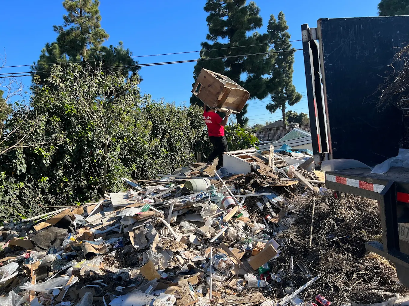Professional Garage Cleanout service by M&Ms Junk Removal & Moving in Fontana, CA - licensed and insured junk removal contractor