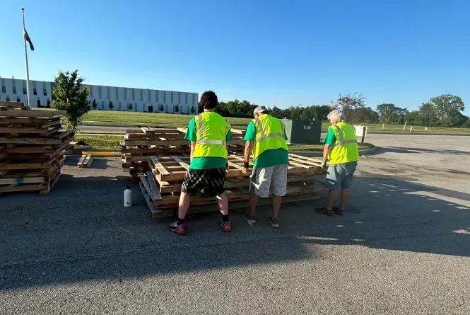 Pallet Removal & Recycling Central Indiana